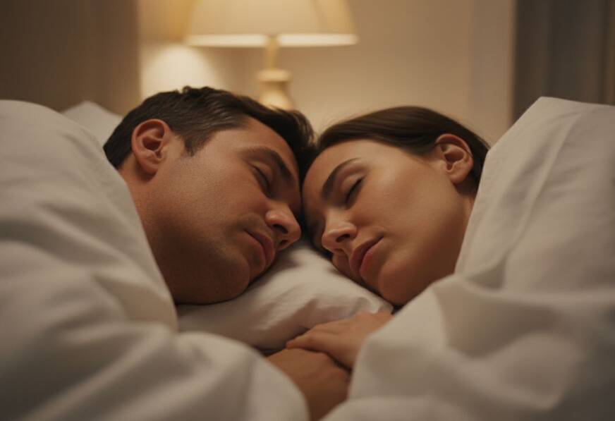 Pärchen Schlafposition